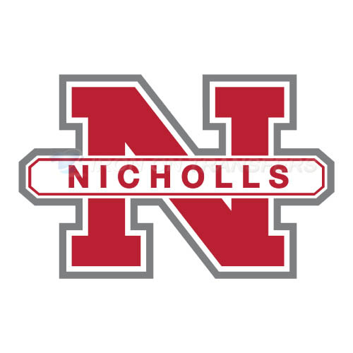 Nicholls State Colonels Iron-on Stickers (Heat Transfers)NO.5458